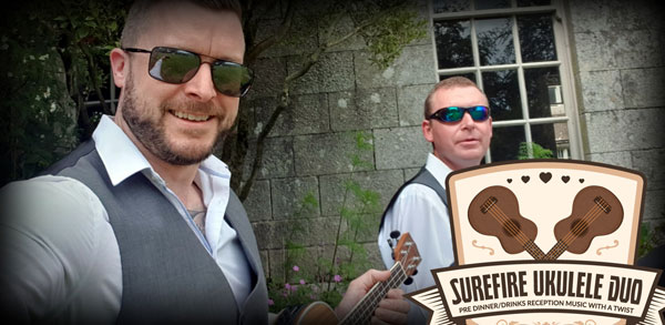 Leinster Wedding Suppliers Surefire Ukulele Duo